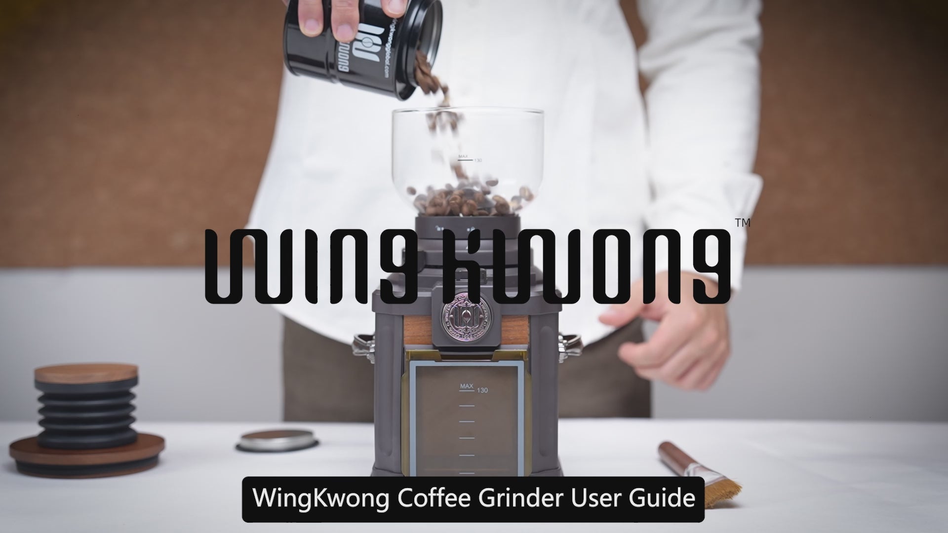 Electric Burr Coffee Grinder (Vintage Edition)